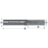 Karnasch 116002005 | Tvrdokovová rotačná fréza s čelným ozubením pre GFK, CFK 3,0x12x3-38 mm