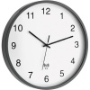 TFA Dostmann 60.3511.10 DCF nástenné hodiny 302 mm x 40 mm antracitová; 60.3511.10