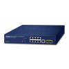 PLANET 10/100/1000T + 2-Port Riadený L2/L4 Gigabit Ethernet (10/100/1000) 1U Modrá (GS-4210-8T2S)