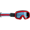 Okuliare na moto BILTWELL Moto Overland 2.0 red/blue/white