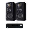 Advance Acoustic PlayStream A1 + Wharfedale Evo 4.2