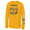 Outerstuff Dětské tričko Pittsburgh Penguins NHL Stand Out Ls Ctn Tee Veľkosť: Detské L (11 - 12 rokov)