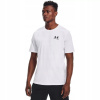 Under Armour Sportstyle Left Chest SS pánske tričko biele čierne