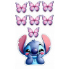 CUKROVÁ TLAČ jedlý obrázok na tortu Cukrová hmota STICH STITCH STICZ LILO #66