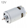 12V RS550 DC Motor pre elektrické náradie / autíčka na hračky / elektronické projekty