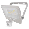 EMOS LED reflektor GLARO s pohybovým čidlom, 30 W, biely, IP54, 3000 lm, neutrálna biela