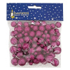 EverGreen Dekoračné guličky fialové, 100 ks, pr. 1 cm, 1,5 cm a 2 cm