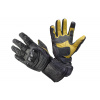 Cappa Racing Rukavice moto S CHI pánske kožené dlhé čierna/béžová M Array: M