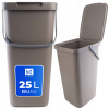 KADAX KOŠ NA ODPADKY NÁDOBA NA ODPAD 25L VEDRO NA TRIEDENIE S RÚČKOU