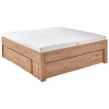 Carryhome POSTEĽ S ÚLOŽNÝM PRIESTOROM, 180/200 cm, dub artisan - Online Only spálne - 000423011009