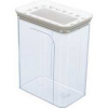 Plastová dóza na krmivo / maškrty, 2,2 l / 15x14x19cm, transparentná