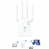 Zosilňovač signálu Repeater WiFi 4 Externý Repeater Access Point 1200 mb