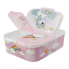 Stor delený plastový box na desiatu Unicorn 09722