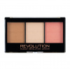 Makeup Revolution Ultra Sculpt & Contour Kit paletka na tvář Ultra Light/Medium C04 11 g