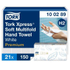 Papierové utierky skladané ZZ 2-vrstv. TORK Xpress Multifold jemné H2