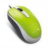 GENIUS myš DX-120, drátová, 1200 dpi, USB, zelená 31010105110