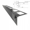 Záhradná architektúra - K35 Renoplast Hood Profil pre terasy a balkóny (K35 Renoplast odkvapový profil na terasy a balkóny)