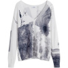 Desigual Svetre JERS_GOTEMBURGO 25WWJF15 Biela
