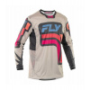 Dres LITE VICE, FLY RACING - USA 2025 (šedá/růžová) L