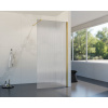 HOPA Walk-in sprchovací kút LAGOS GOLD NEW 200 Farba rámu - Zlatá, Rozmer A - 115 cm, Rozmer C - 200 cm, Výplň - Flutted bezpečnostné sklo - 8 mm BCLAGO115BGPN2