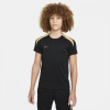 Nike Strike Short-Sleeve Football Top Juniors Black/Gold 7-8 rokov