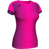 Joma Dámsky dres SUPERNOVA T-SHIRT FLUOR PINK-DARK NAVY S/S, veľkosť S
