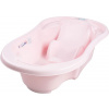 Tega Detská vanička profilovaná KOMFORT 2v1 svetlo ružová