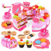 Eco Toys plastová sada torta + doplnky 80 kusov HC324745