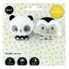 TM Toys GAGAGU Plyšová hrkalka na ruku Opica Panda