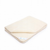 Perina, paplón - Vlnená prikrývka 140x200 Merynos Tumbler Ecru Wool (Vlnená prikrývka 140x200 Merynos Tumbler Ecru Wool)