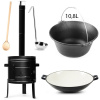 Perfect Home Partyset37 Kotlíková súprava s WOK panvicou 10,8L, 5ks