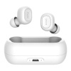 QCY T1C TWS Bezdrôtové slúchadlá Bluetooth V5.0 (biele) T1C-White
