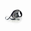 Luxusní samonavíjecí vodítko Flexi Splash Crystal S 3m – Swarovski edice black onyx (05GLP.210.ONSCRYS)