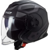 LS2 Helmets LS2 OF570 VERSO MARKER MATT BLACK TITANIUM - XXS