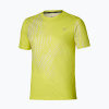 Pánske bežecké tričko Mizuno Core Graphic Tee lightning yellow