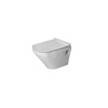 DURAVIT DuraStyle závesné WC Compact, Rimless, biela, 2571090000