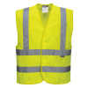 PORTWEST HI-VIS C370 / Reflexná vesta zo sieťoviny - HV žltá L/XL