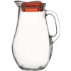. Sklenený džbán, s vekom, sklo, 1,8 l