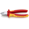 Klieste KNIPEX 70 06 180, 180 mm, stipacie, bocne, CrV, VDE 1000V