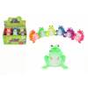 Žaba antistresová mačkací silikón 8x9cm 6 farieb v sáčku