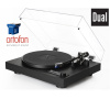 Dual CS 618Q + Ortofon QUINTET BLUE Structural black (Audiofilský gramofónový prístroj pre náročných poslucháčov so vstavaným vypínateľným PHONO predzos. a MM prenoskou Ortofon)