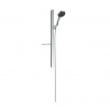 Hansgrohe Rainfinity Sprchový set 130 3jet EcoSmart s tyčou 90 cm a poličkou na mydlo chróm 27672000