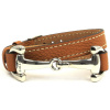 Náramok kožený so zubadlom Dimacci Alba