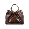 Glara Veľká kožená kabelka na nákupy Premium 757126