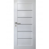 IMPERIODOOR Interiérové dvere CHICAGO 5 matné mliečne sklo (set: dvere + zárubňa) Dekor dverí: Biela matná, Šírka dverí: 60 Pravé, Hrúbka zárubne: 180 - 220 mm