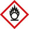 GHS 03, symbol Plameň nad kruhom, fólia, SK, 26 x 26 mm, 10 x 12 ks