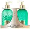 Vivian Gray Bergamot & Lemongrass luxusné tekuté mydlo s dávkovačom 300 ml + luxusný krém na ruky s dávkovačom 300 ml, kozmetická súprava