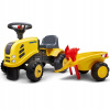 Falk Traktorík Baby Komatsu s Vlečkou 286C