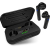 CONNECT IT sluchátka do uší s mikrofonem True Wireless SonicBass, černá CEP-1000-BK
