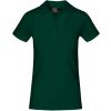 PROMODORO 4005 / Dámska polokošeľa z prstencovej bavlny - forest green XXL
